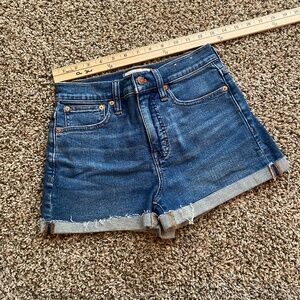Madewell denim shorts